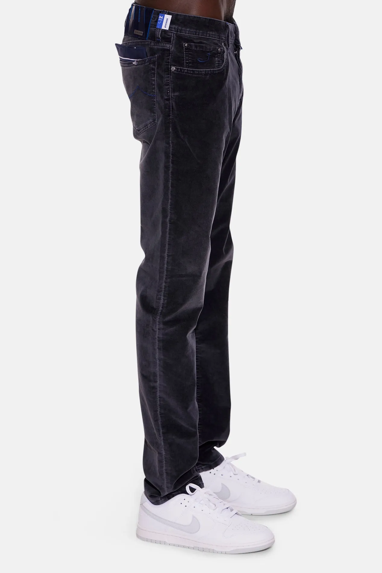 Bard Pant Midnight Velvet sold by Blue & Cream product image thumbnail 4