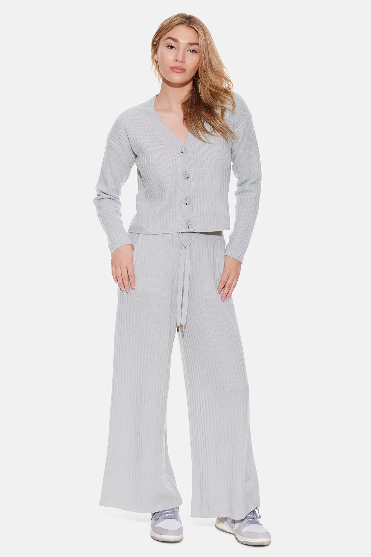 Sophie Wide Leg Pant Geyser sold by Blue & Cream product image thumbnail 5