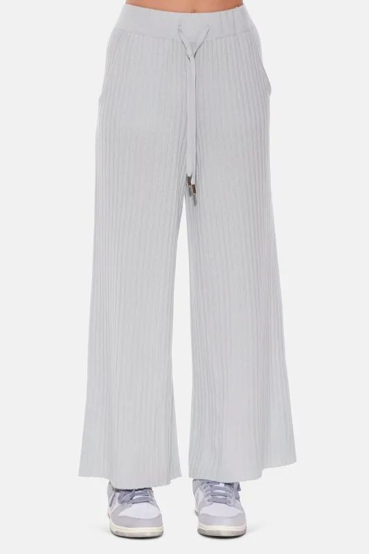 Sophie Wide Leg Pant Geyser sold by Blue & Cream