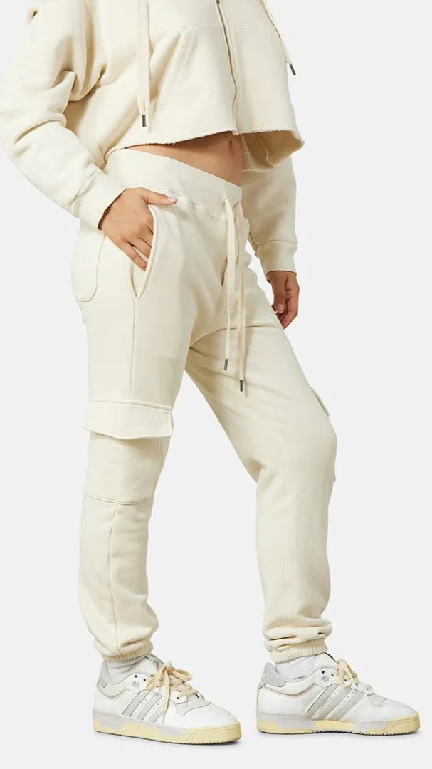 Harris Cargo Sweatpants French Vanilla sold by Blue & Cream product image thumbnail 2