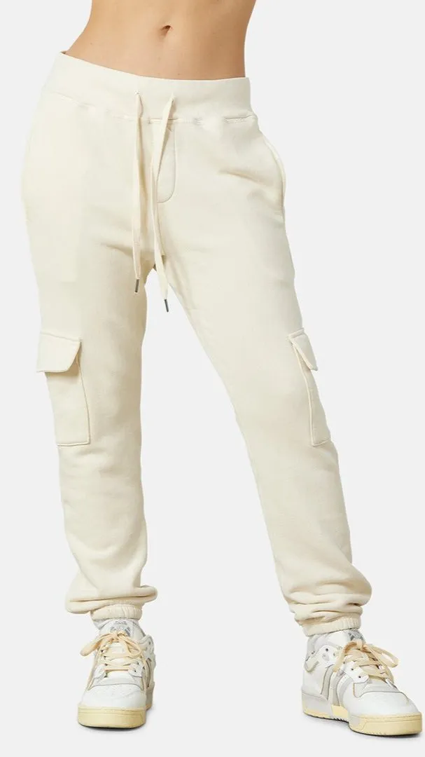 Harris Cargo Sweatpants French Vanilla sold by Blue & Cream