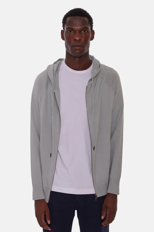 Luke Zip Hoodie Eucalyptus sold by Blue & Cream