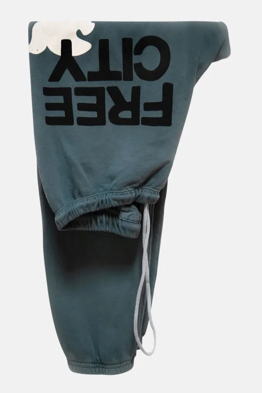 FREECITYlarge Logo Sweatpant Surplus Green sold by Blue & Cream