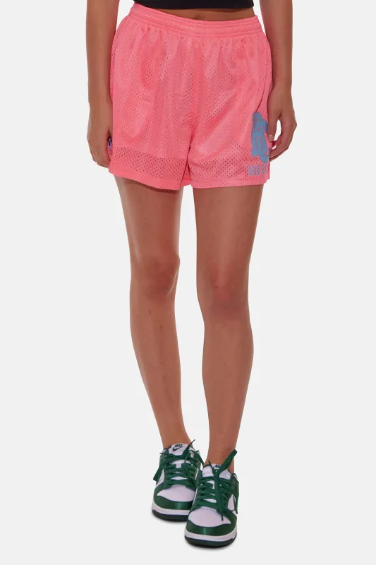 Blue&Cream Women's Mesh Shorts Hot Pink made by Blue & Cream
