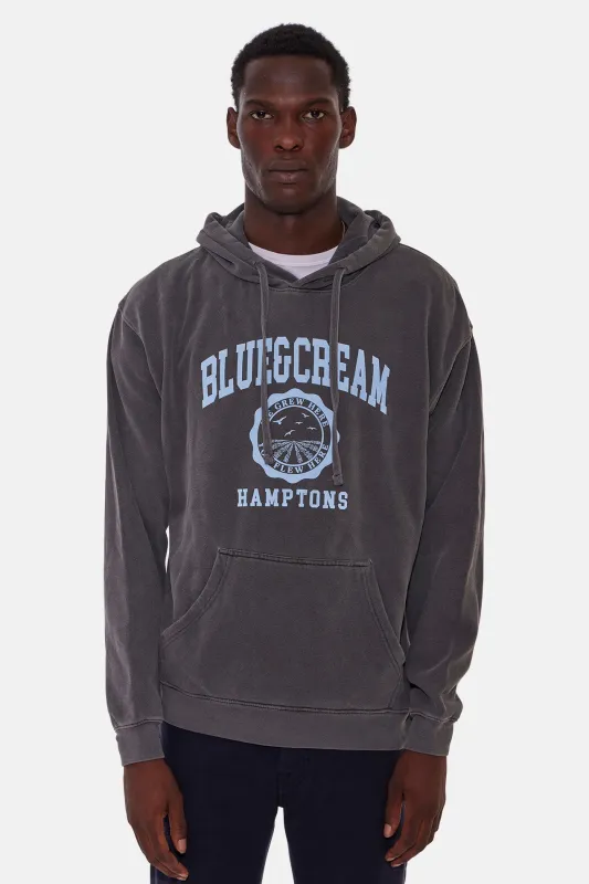 Hamptons We Grew Here Hoodie Vintage Black sold by Blue & Cream
