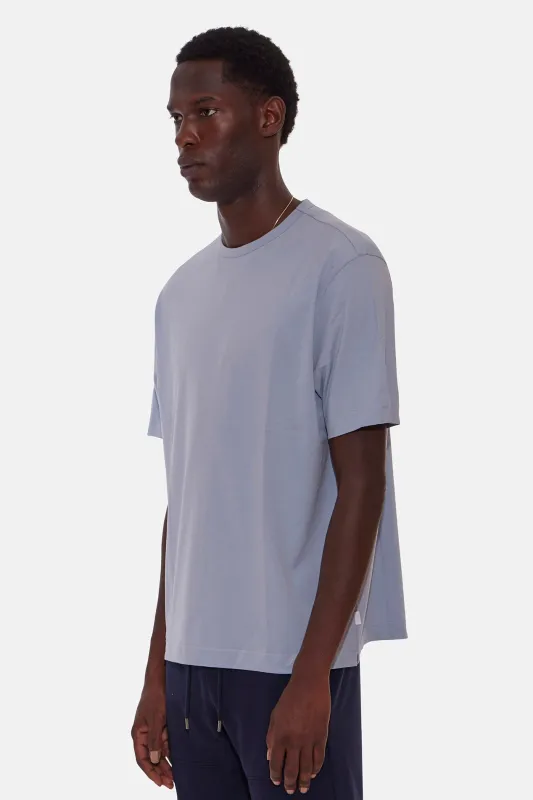 Organic Tee Sky sold by Blue & Cream