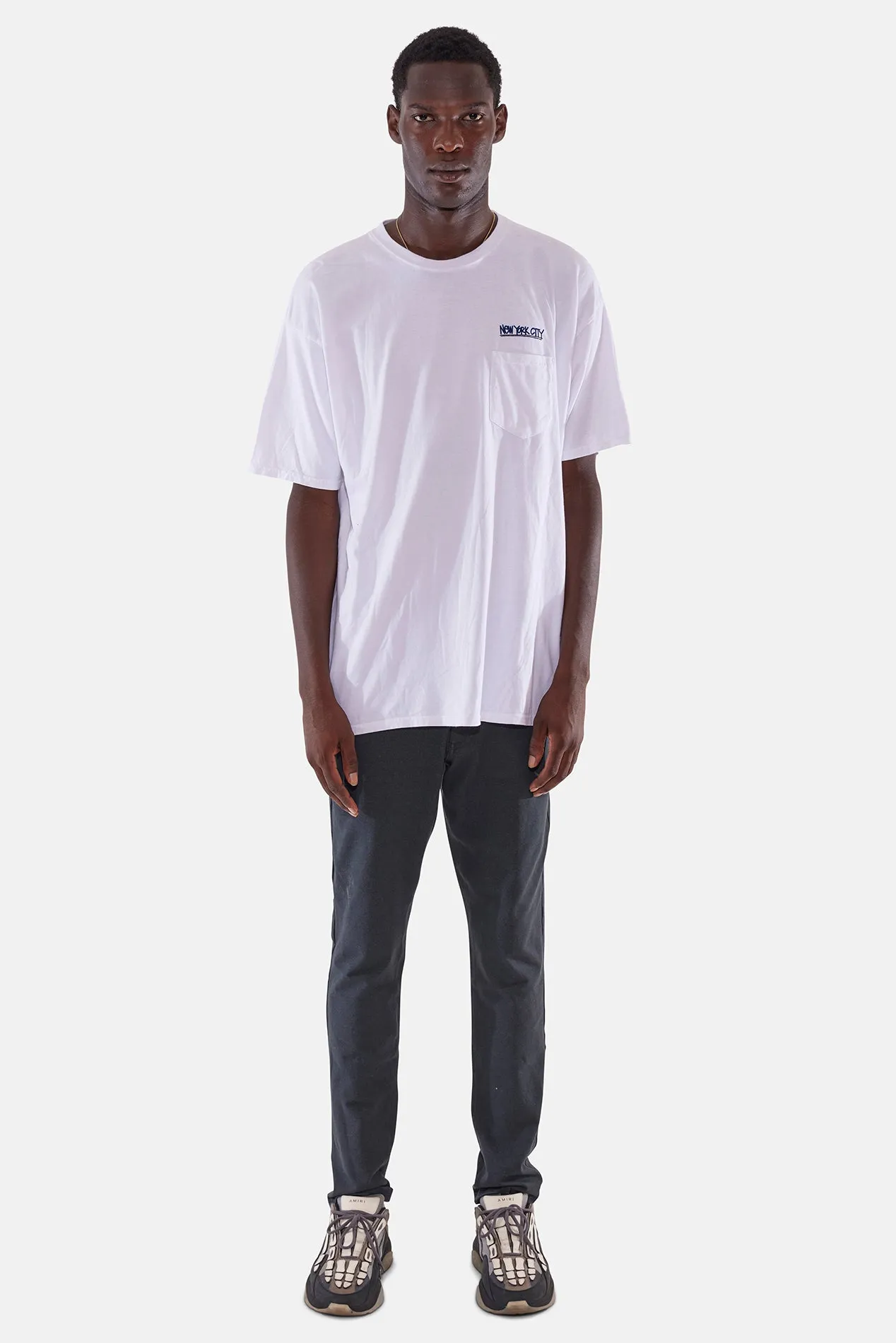 New York City Pocket Tee White sold by Blue & Cream product image thumbnail 3