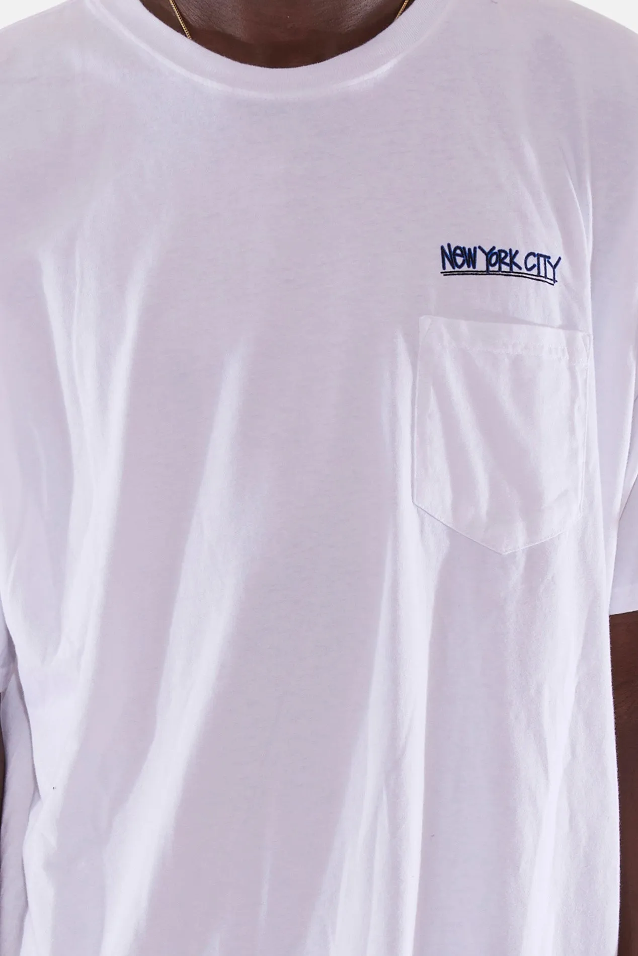 New York City Pocket Tee White sold by Blue & Cream product image thumbnail 2