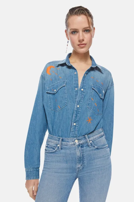 Wild West Shirt Moonbeam sold by Blue & Cream