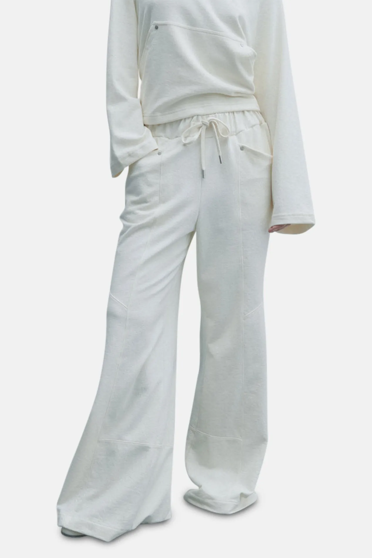 Saturday Night Pant Ivory sold by Blue & Cream