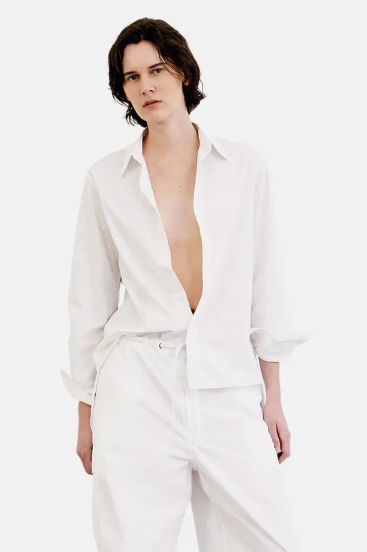Yorke Shirt White made by Nili Lotan