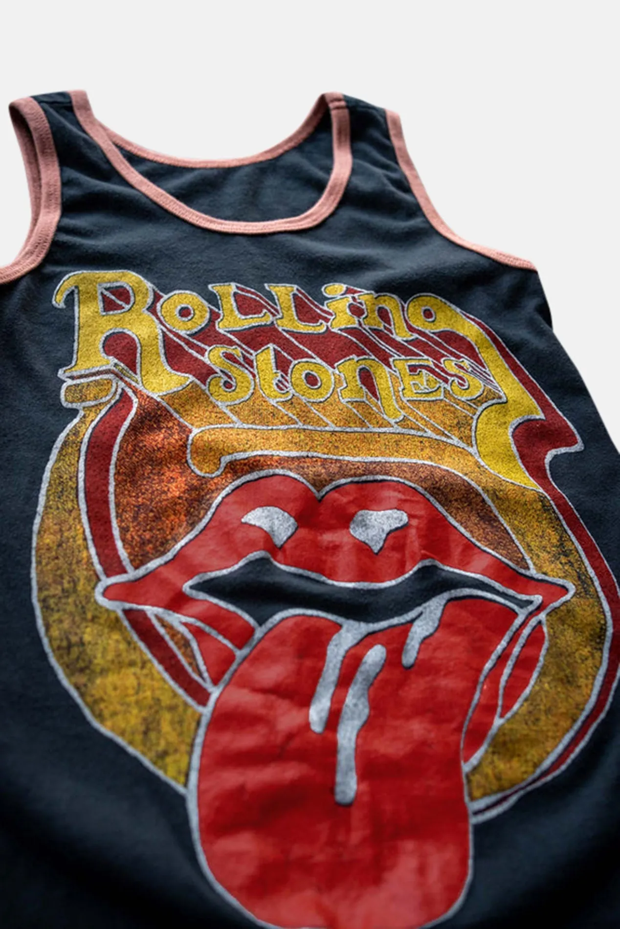 Rolling Stones Hang Fire Tank Coal/Sunset sold by Blue & Cream product image thumbnail 2