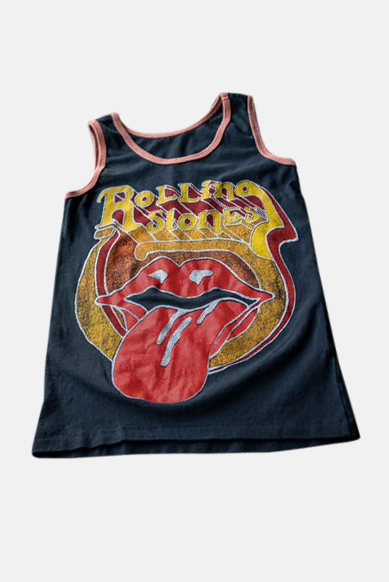 Rolling Stones Hang Fire Tank Coal/Sunset sold by Blue & Cream product image thumbnail 3