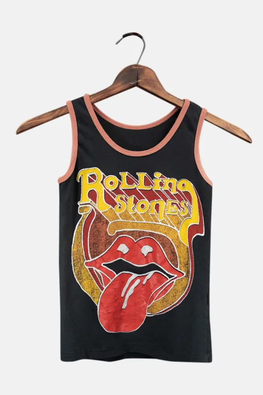 Rolling Stones Hang Fire Tank Coal/Sunset sold by Blue & Cream