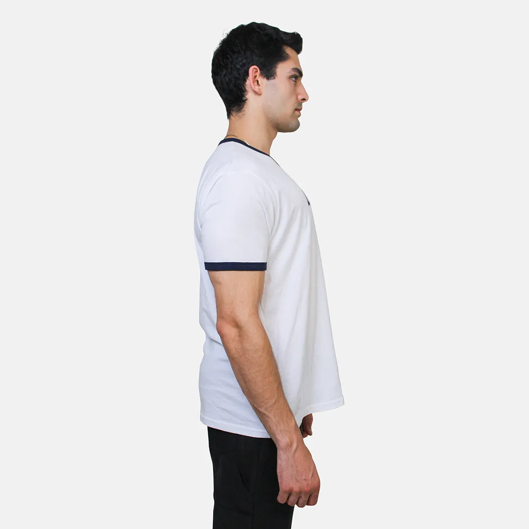 New York Ringer Tee White/Navy sold by Blue & Cream product image thumbnail 2