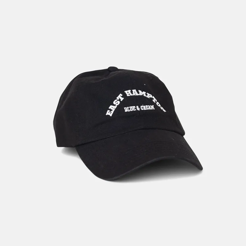 B&C East Hampton Dad Cap Black sold by Blue & Cream