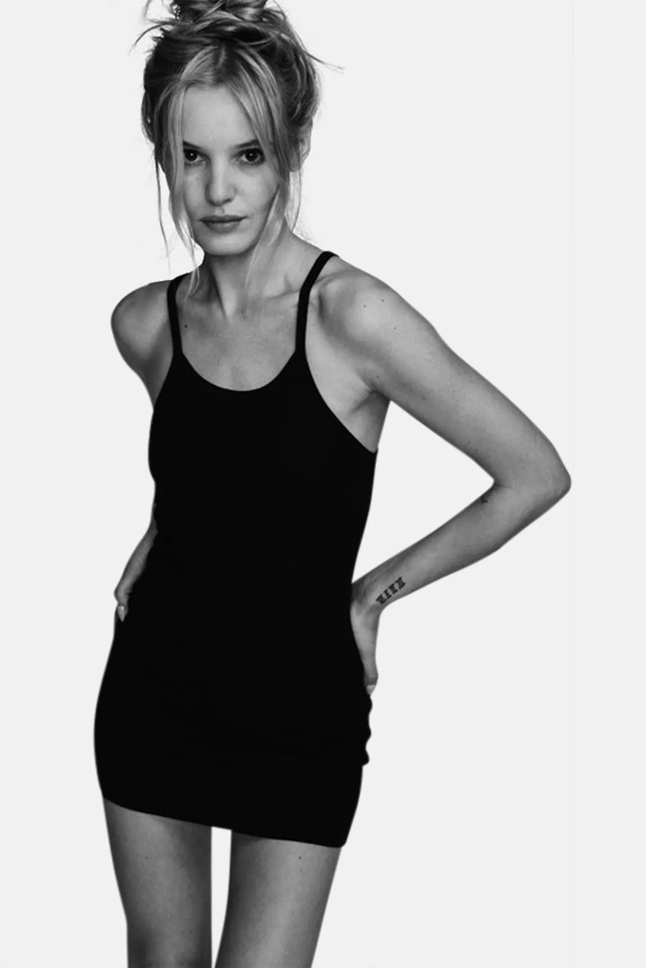 Tank Mini Dress Black sold by Blue & Cream product image thumbnail 4