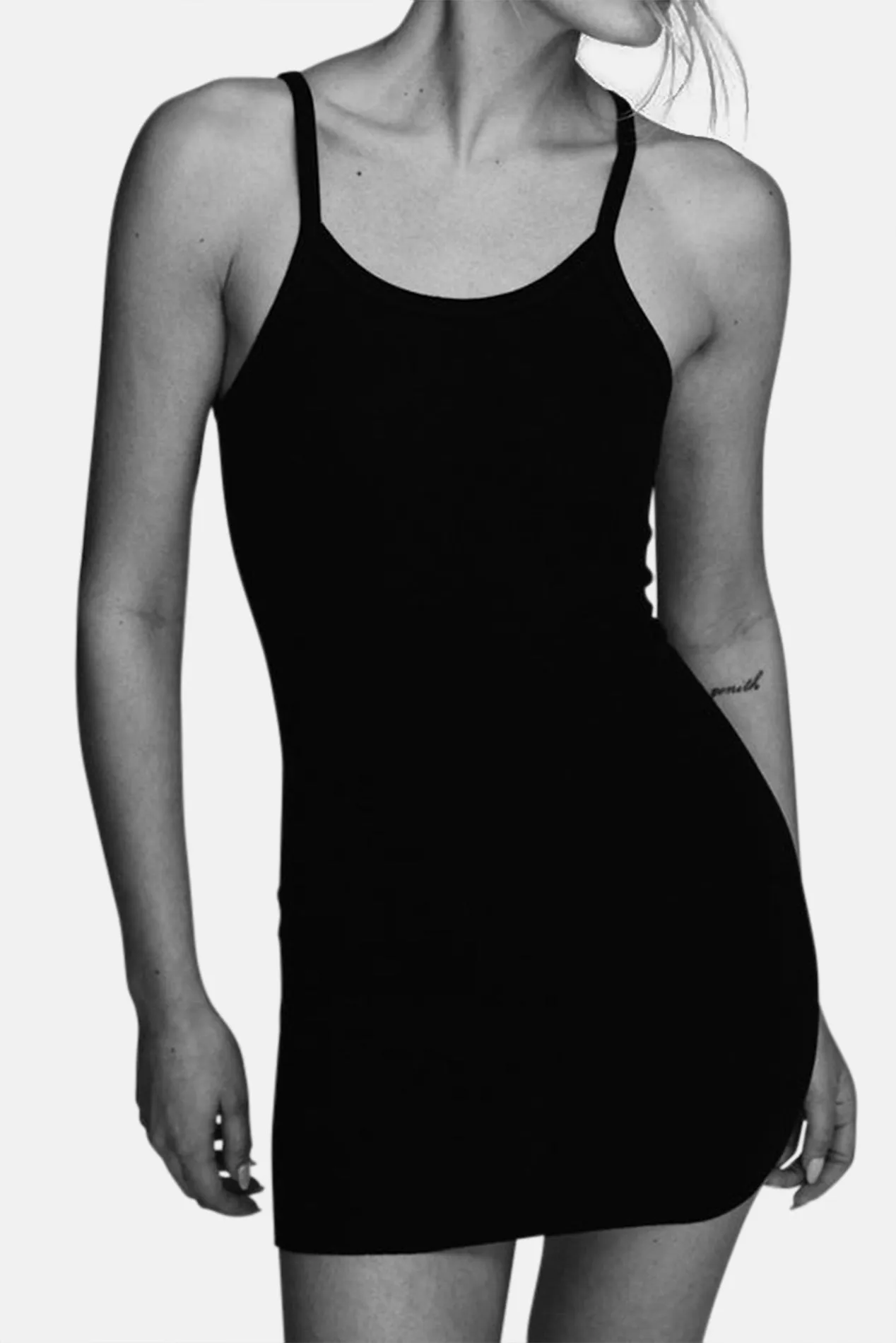 Tank Mini Dress Black sold by Blue & Cream product image thumbnail 2