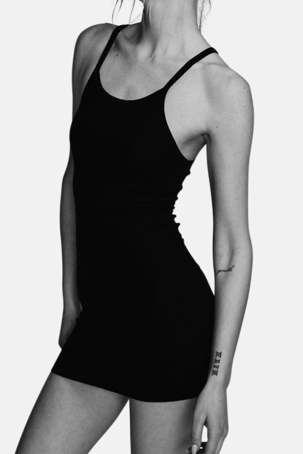 Tank Mini Dress Black sold by Blue & Cream product image thumbnail 3