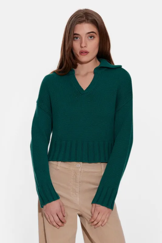 Leia Sweater Malachite sold by Blue & Cream