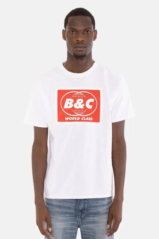 B&C World Class Tee White sold by Blue & Cream