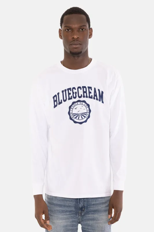 Cradle To The Grave Long Sleeve White sold by Blue & Cream