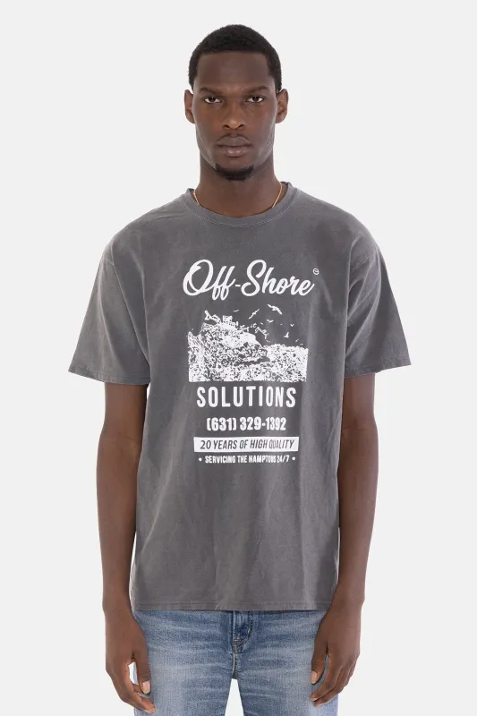 Off Shore Tee Black sold by Blue & Cream