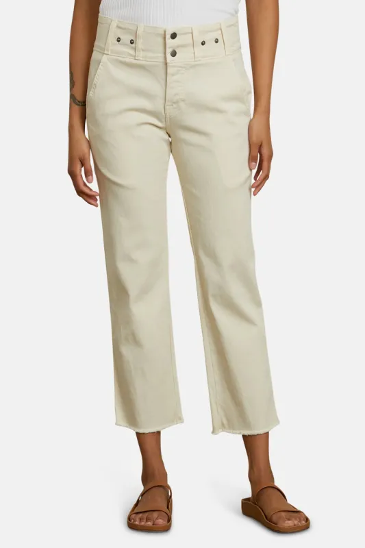 Gabrie Snapped Trouser French Vanilla made by NSF