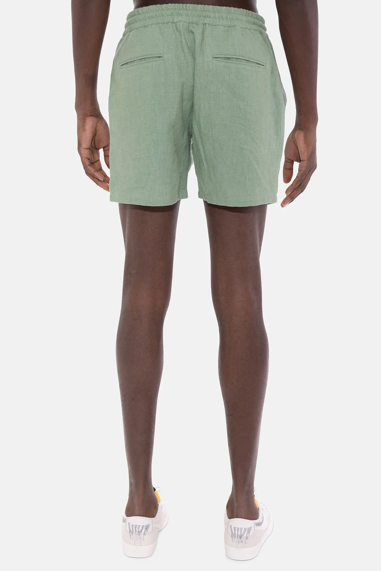 Perfect Linen Short Soft Green sold by Blue & Cream product image thumbnail 2