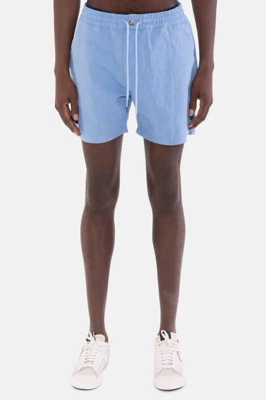 Perfect Linen Short Sky Blue sold by Blue & Cream