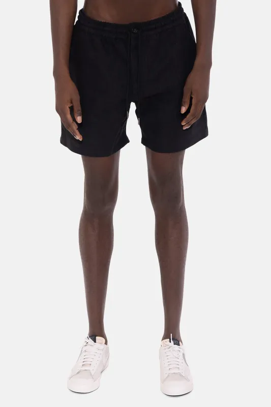 Perfect Linen Short Black sold by Blue & Cream