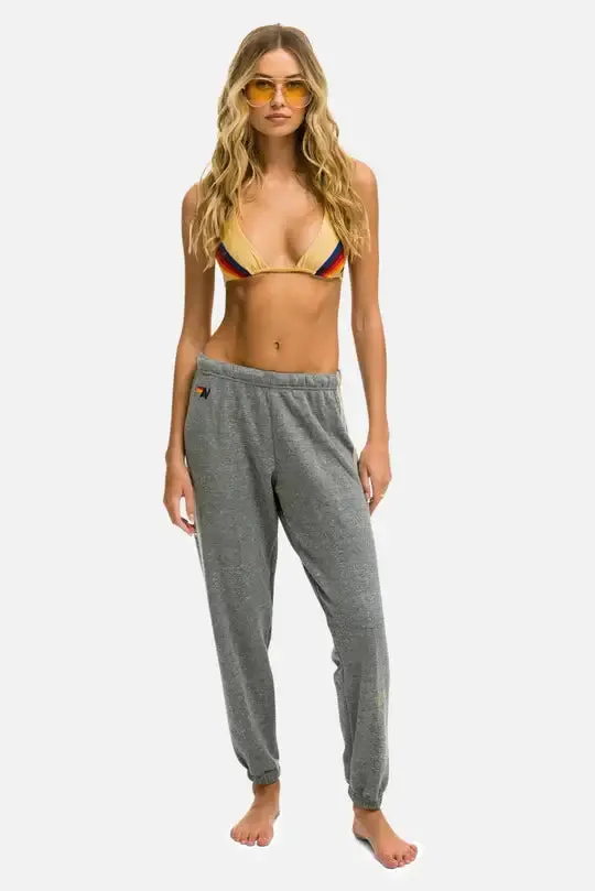 Women's 5 Stripe Sweatpant Heather Grey/Grey sold by Blue & Cream product image thumbnail 2