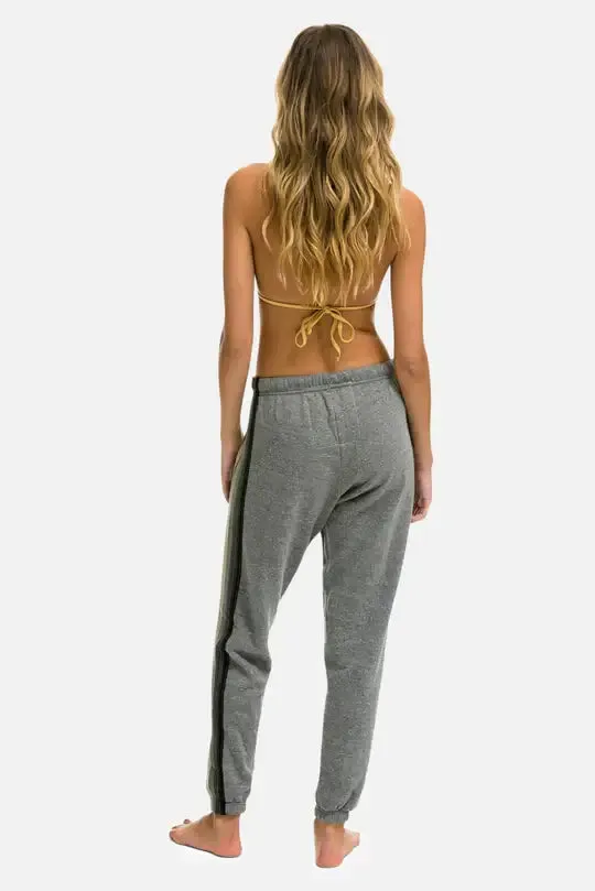 Women's 5 Stripe Sweatpant Heather Grey/Grey sold by Blue & Cream product image thumbnail 3