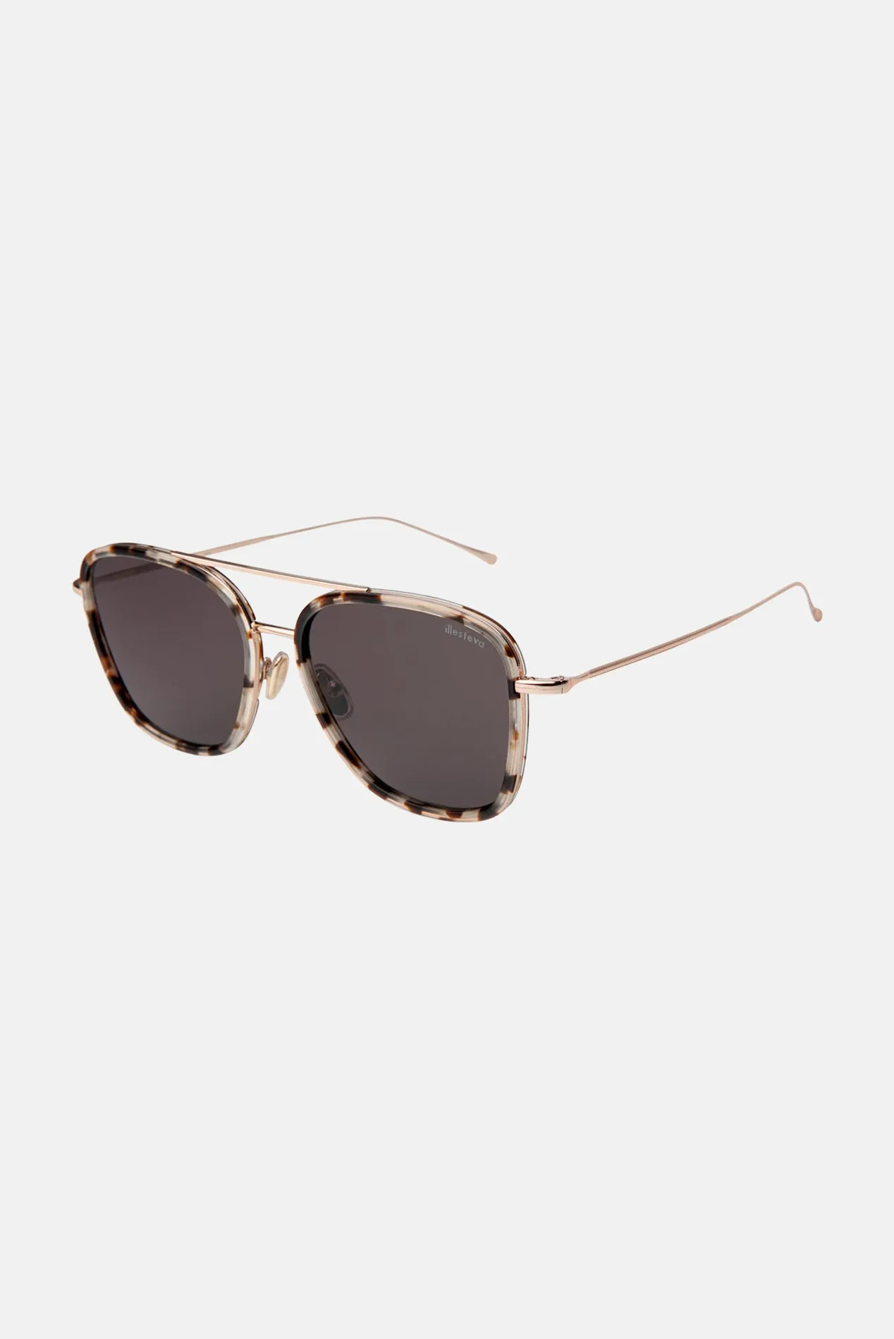 Delos Ace White Tortoise/Rose Gold/Grey Flat sold by Blue & Cream product image thumbnail 2