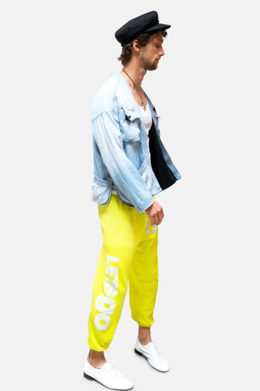 LETSGO Supervintage OG Sweatpant Spaceyellow sold by Blue & Cream