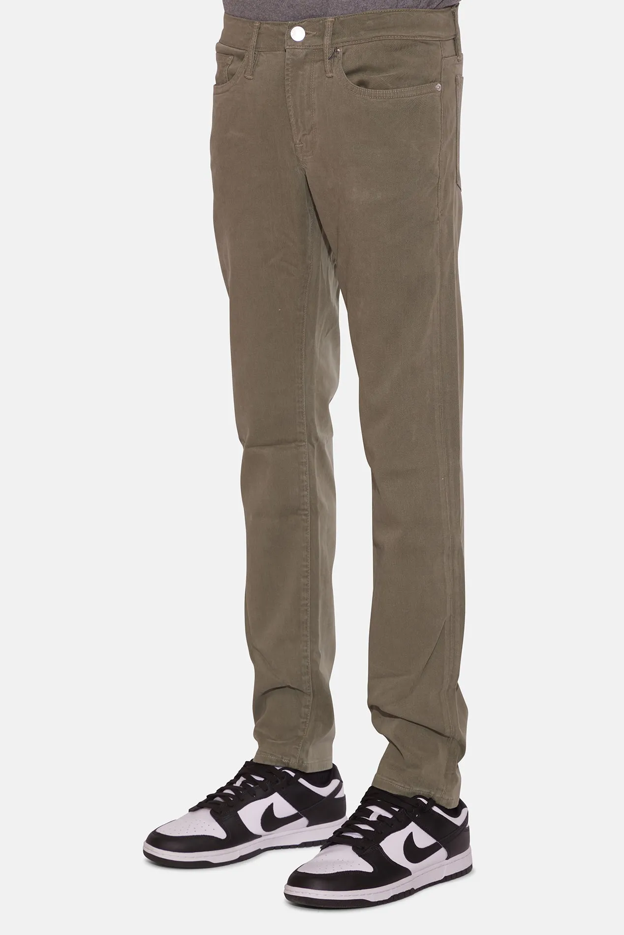 L'Homme Slim Twill Garage Desert Sage sold by Blue & Cream product image thumbnail 2