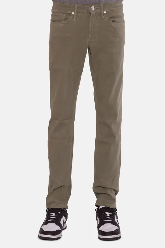 L'Homme Slim Twill Garage Desert Sage sold by Blue & Cream
