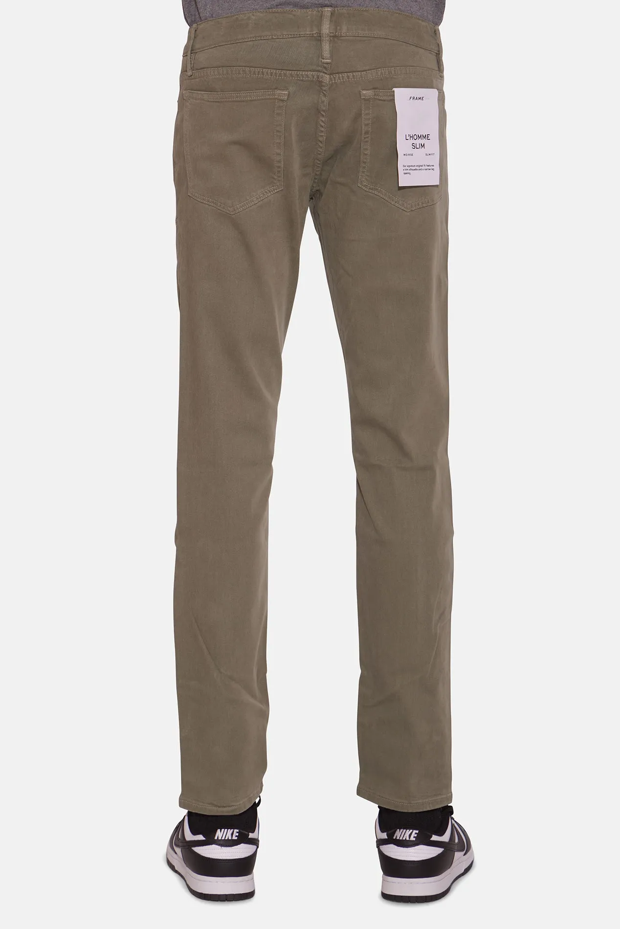 L'Homme Slim Twill Garage Desert Sage sold by Blue & Cream product image thumbnail 3