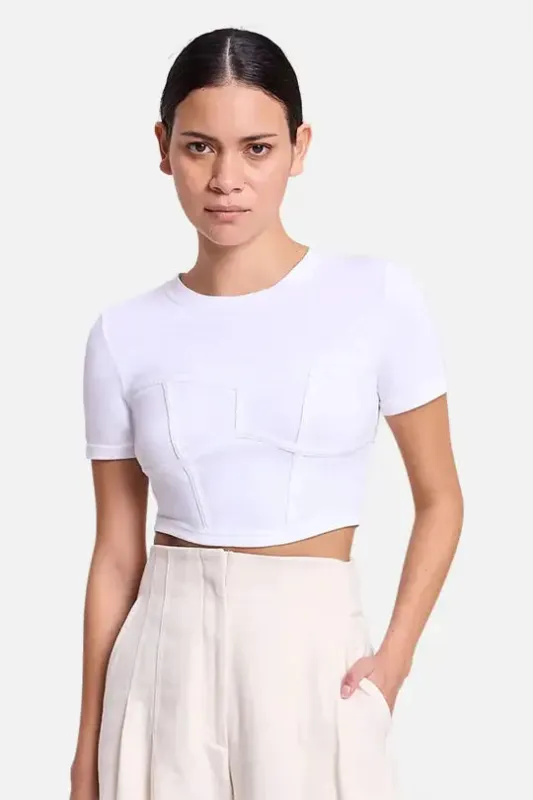 Wren Tee White made by A.L.C.