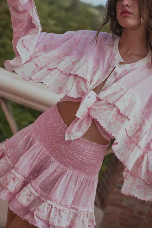 Margaux Top Pink sold by Blue & Cream