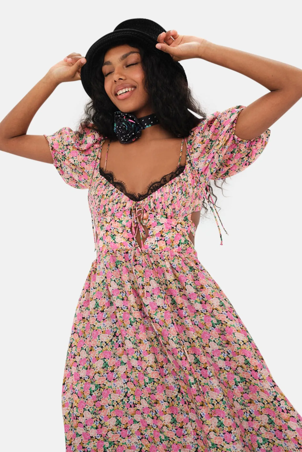 Isadora Midi Dress Multi sold by Blue & Cream product image thumbnail 4