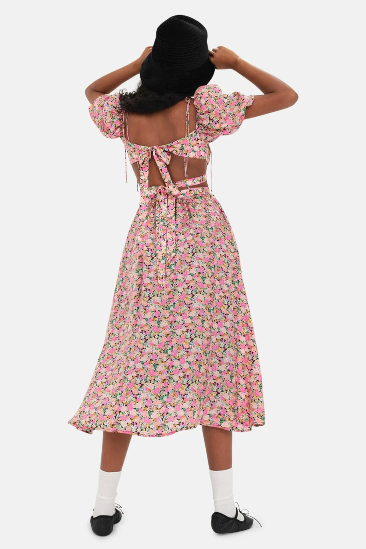 Isadora Midi Dress Multi sold by Blue & Cream product image thumbnail 3