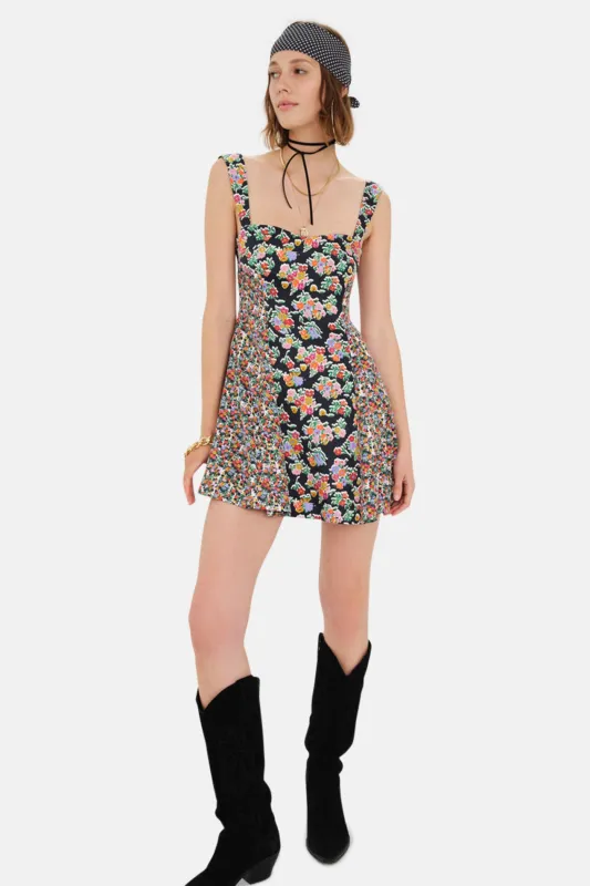 Brookes Mini Dress Multi made by For Love And Lemons