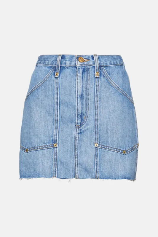 Workwear Skirt Wasted Indigo sold by Blue & Cream