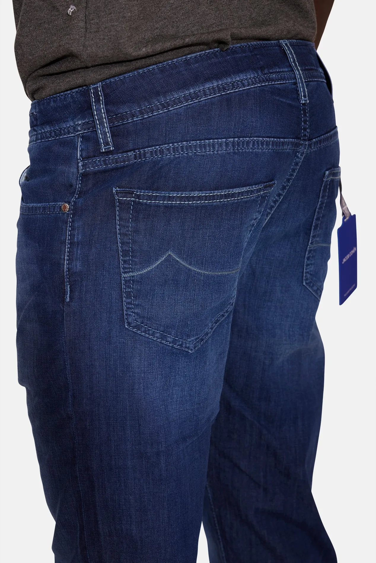 Bard 8oz Lightweight 5 Pkt Denim Medium Blue sold by Blue & Cream product image thumbnail 5