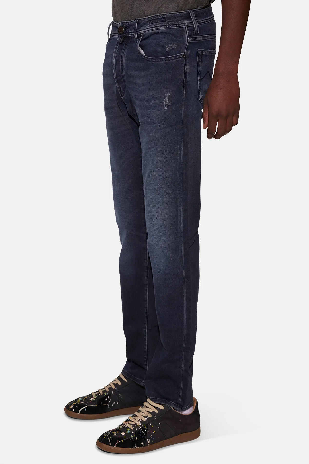 Bard 12oz Soft Stretch Denim Dark Blue sold by Blue & Cream product image thumbnail 2