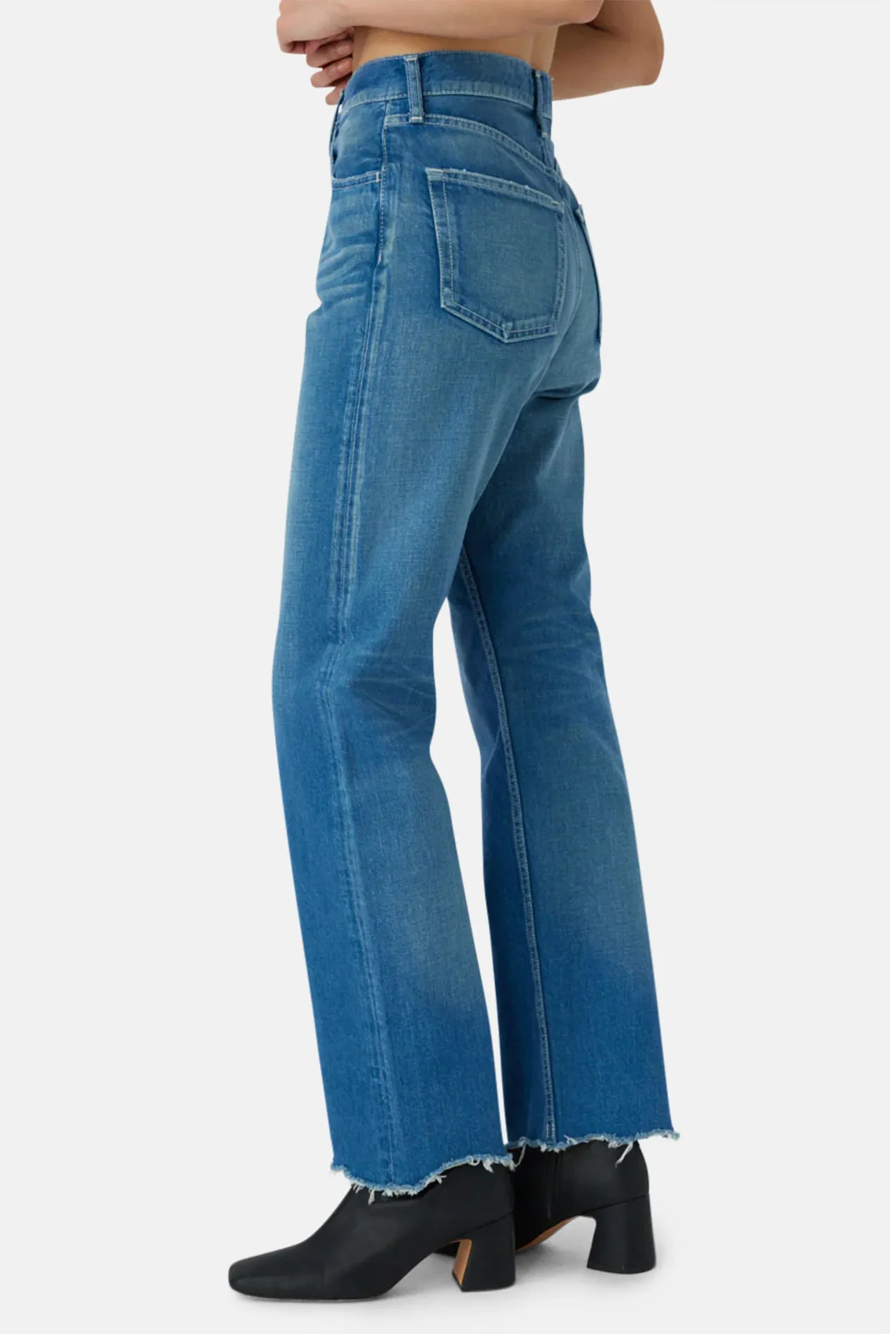 Walmore Wide Straight Jean Blue sold by Blue & Cream product image thumbnail 3