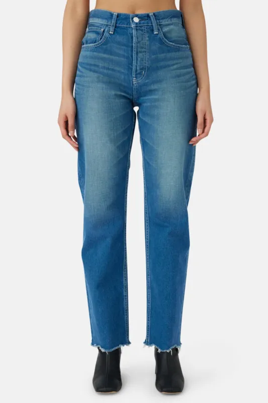 Walmore Wide Straight Jean Blue sold by Blue & Cream