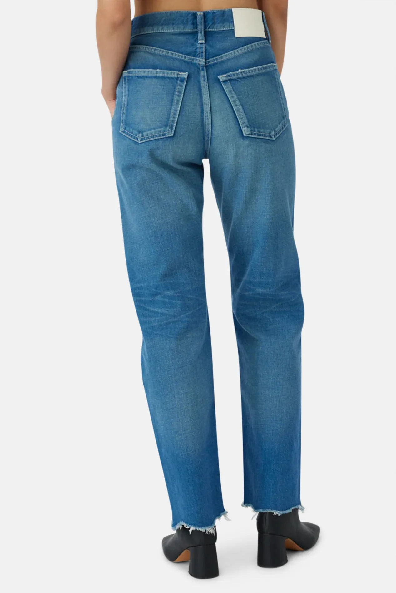 Walmore Wide Straight Jean Blue sold by Blue & Cream product image thumbnail 2