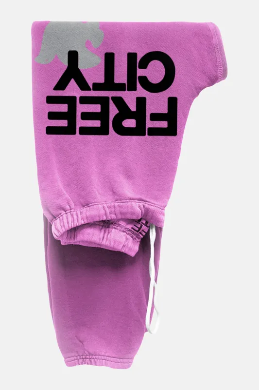 FREECITYlarge Logo Sweatpant Pinklips sold by Blue & Cream